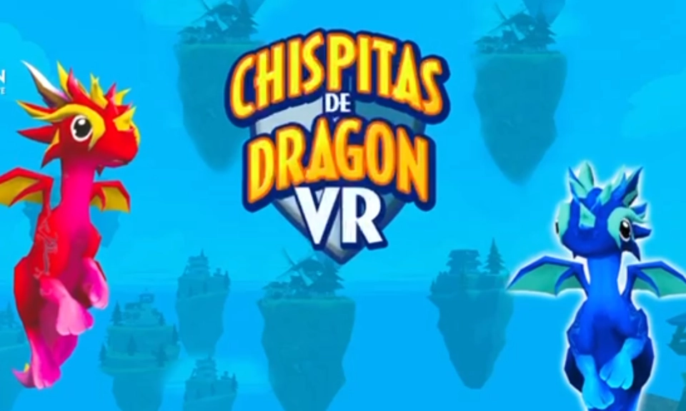 Chispitas de Dragón VR — Logo y dragones