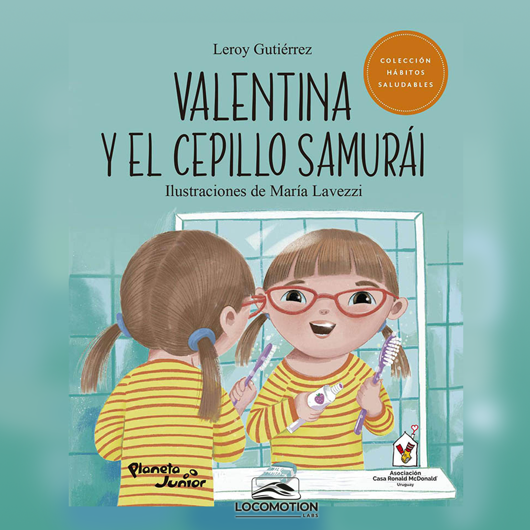 Valentina y el Cepillo Samurái — Portada del libro